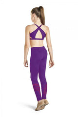 Laser Cut Girl's Leggings Bottoms Bloch