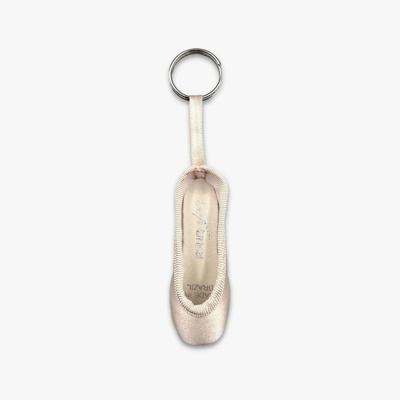 Mini Pointe Shoe Keychain Gifts Só Dança Pink