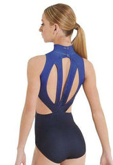 Ombre Back Cutout Leotard Leotards Balera Child M Sapphire