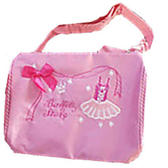 Pink Dance Duffel with Pink Bow Bags Nutcracker Ballet Gifts