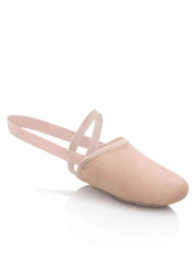 Half Sole Turners - Pirouette II Leather Adult Lyrical Shoe Lyrical Shoes Capezio Side