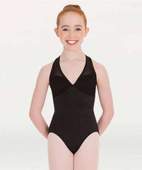 Pointelle Mesh Racerback Child Leotard Leotards Body Wrappers
