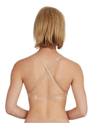 Seamless Clear Back Adult Bra Undergarments Capezio