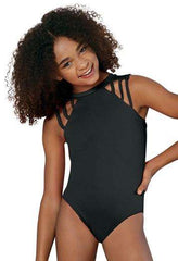 Strappy Shoulder Leotard Leotards Balera Child M Black
