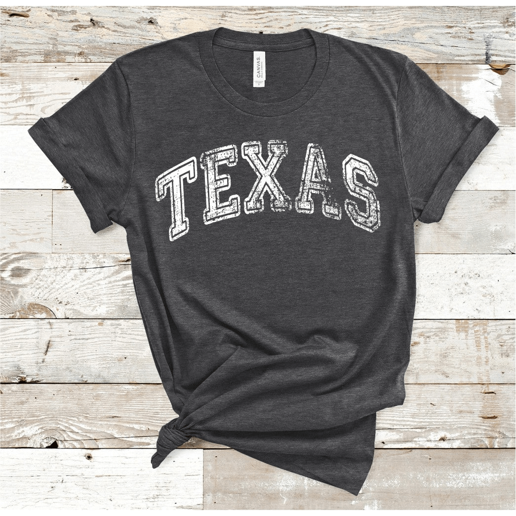 American Threadz Apparel Texas Distressed Tee