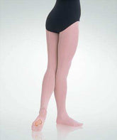 TotalSTRETCH® Adult Back Seam Mesh Convertible Tights Tights Body Wrappers Adult S Theatrical Pink