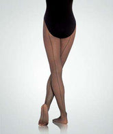 TotalSTRETCH® Seamed Adult Fishnet Tights Tights Body Wrappers Adult S Black