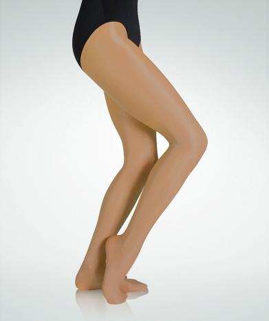 Ultimate Shimmer TotalStretch® Child Footed Tights Tights Body Wrappers Child 4-6 Jazzy Tan