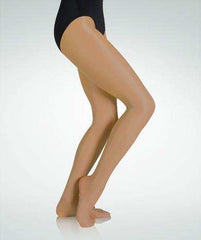 Ultimate Shimmer TotalStretch® Child Footed Tights Tights Body Wrappers Child 4-6 Jazzy Tan