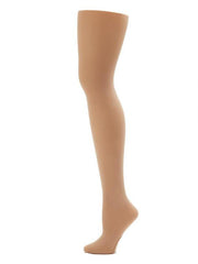 Capezio 1916X Ultra Soft Seamless Toddler Convertible Tights Transition Caramel
