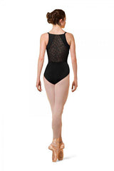 Wide Strap Women's Camisole Leotard Leotards Mirella Adult P Black