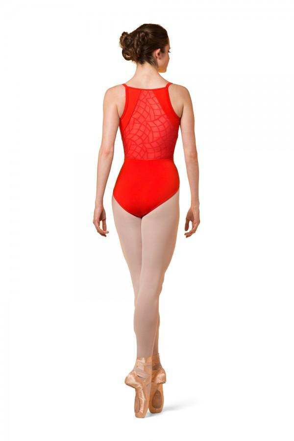 Wide Strap Women's Camisole Leotard Leotards Mirella Adult P Sunrise