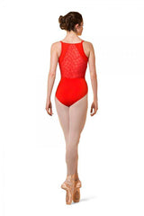 Wide Strap Women's Camisole Leotard Leotards Mirella Adult P Sunrise