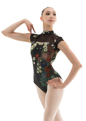 Nikolay Demi Cap Sleeve Leotard DA5024LPN