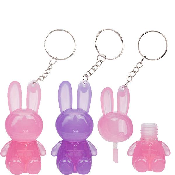 Bunny Lip Oil Keychain