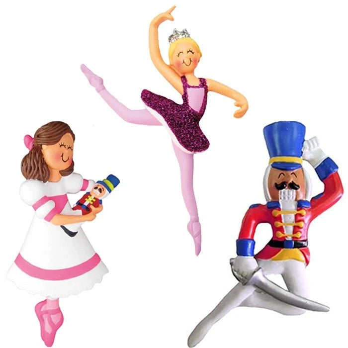 Nutcracker Ornament Ensemble - Dasha Designs 6067E