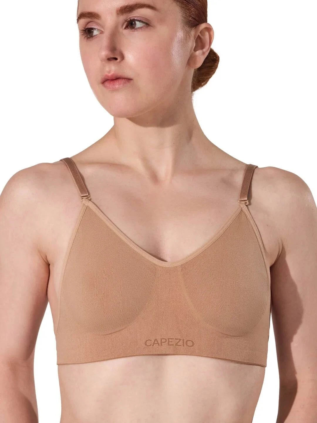Capezio Seamless Clear Back Bra 3683