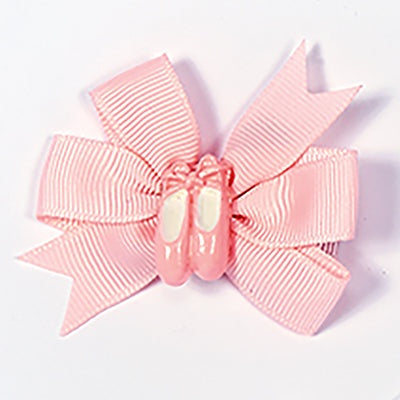 Pinwheel Bow with Ballet Shoes
