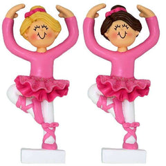 Dasha Designs 6062 ballet ornament – ballerina Christmas ornament with shimmering tutu