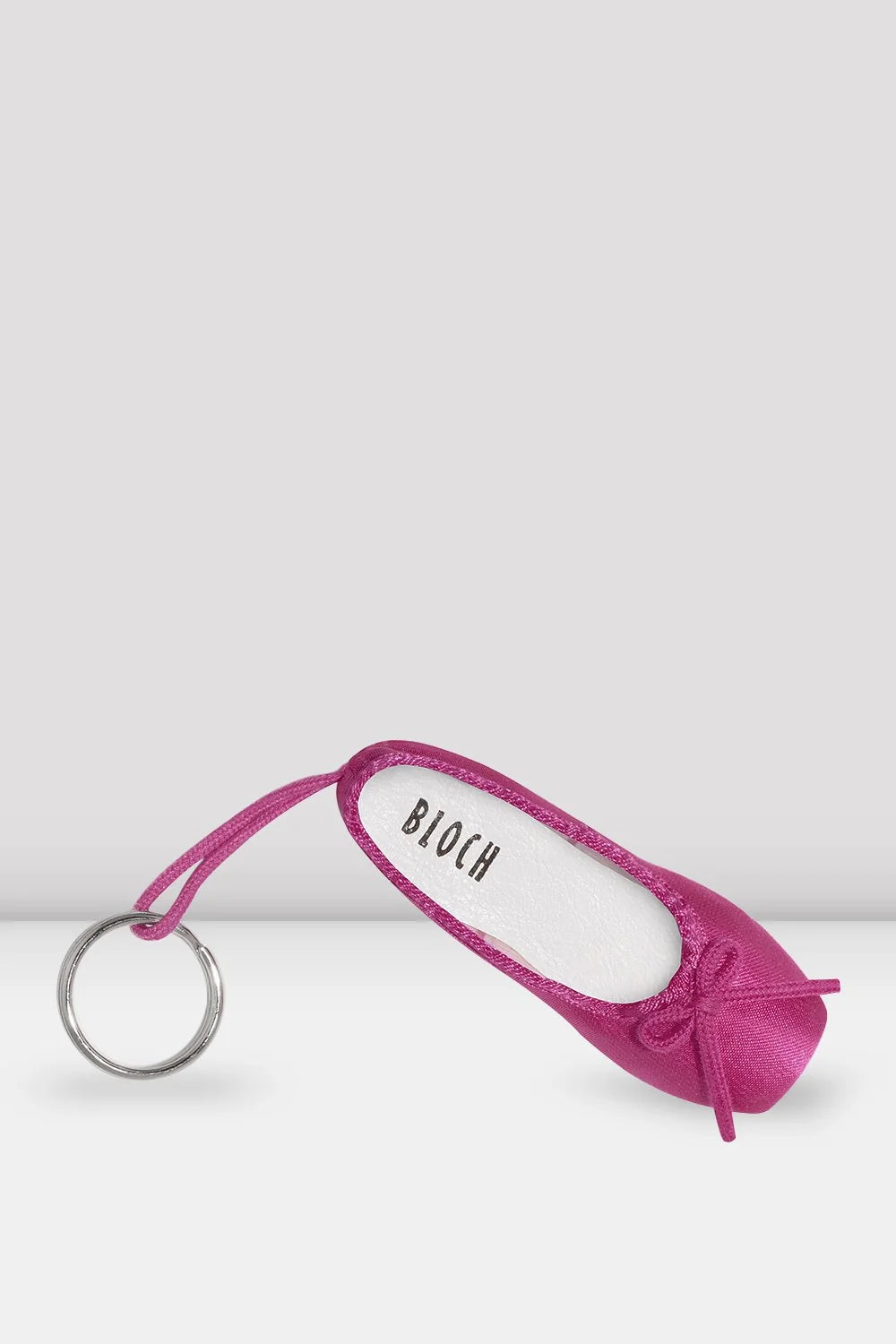 Bloch Mini Pointe Shoe Keychain A0604M – satin ballet pointe shoe bag charm