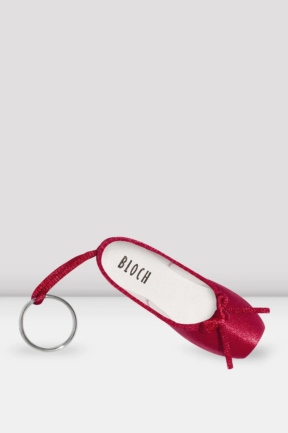 Bloch Mini Pointe Shoe Keychain A0604M – satin ballet pointe shoe bag charm