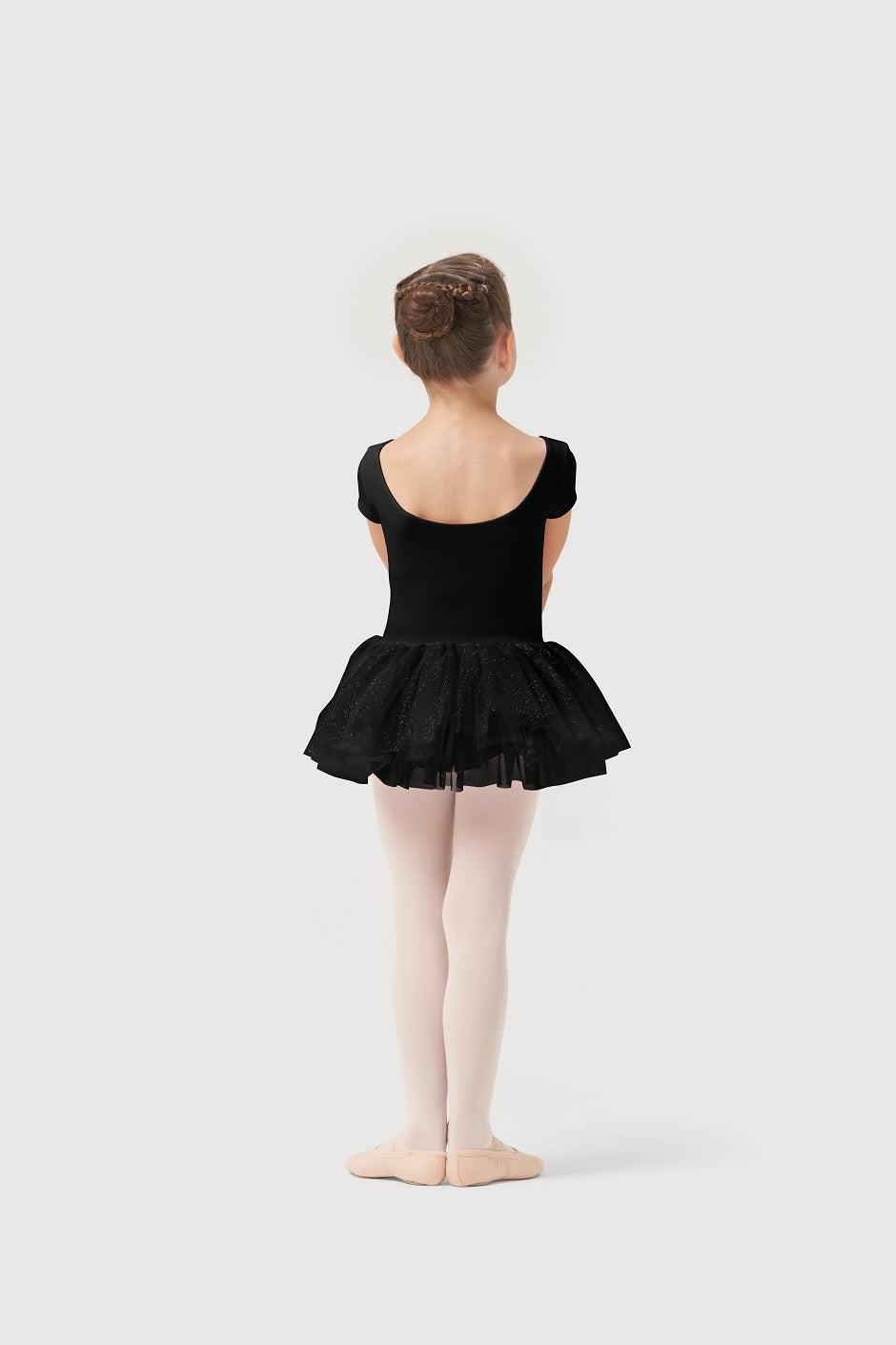 Bloch Girls Cap Sleeve Tutu Dress CL1022 | Glitter Tutu Ballet Dress