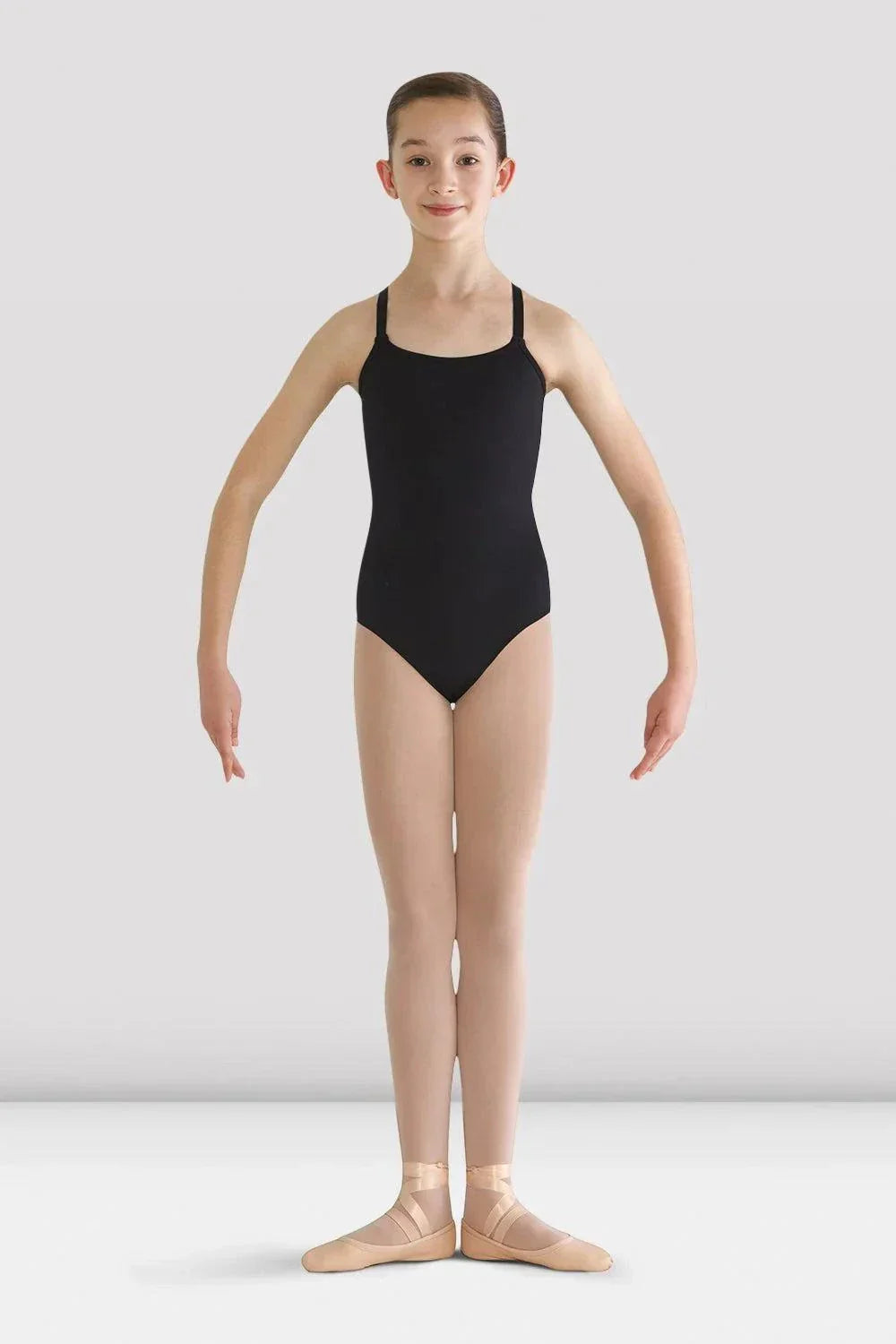 Girls Adjustable Strap Leotard - Pranay