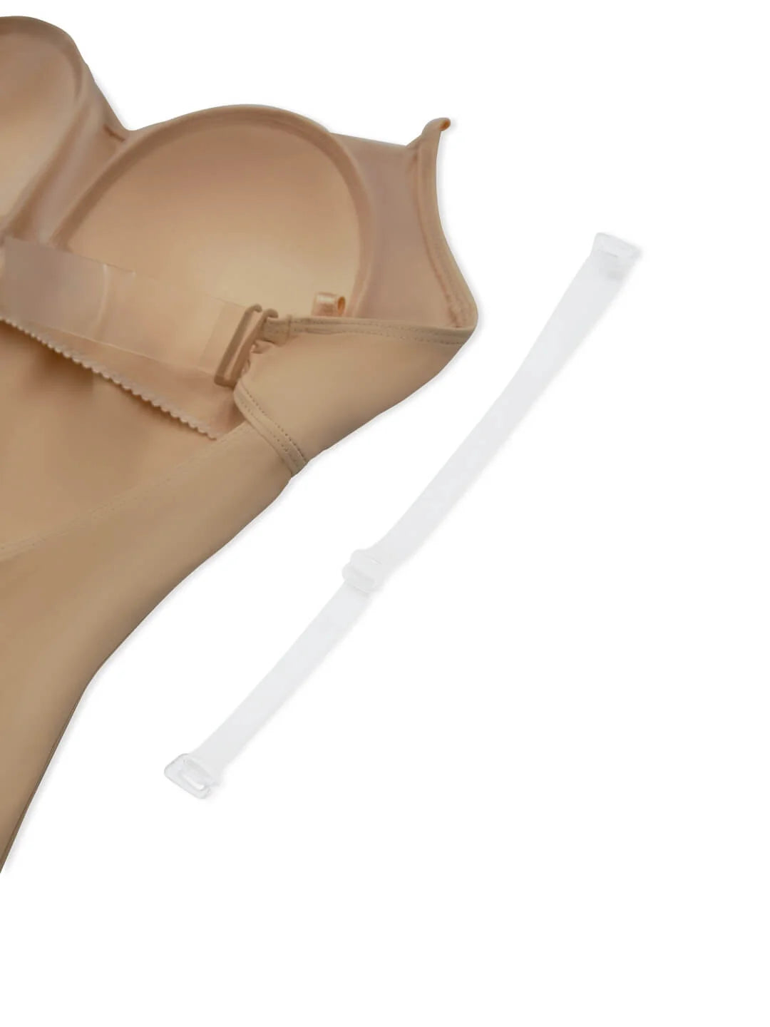 Capezio STRP1 clear adjustable shoulder straps 6-pack for dancewear