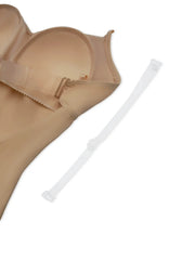 Capezio STRP1 clear adjustable shoulder straps 6-pack for dancewear
