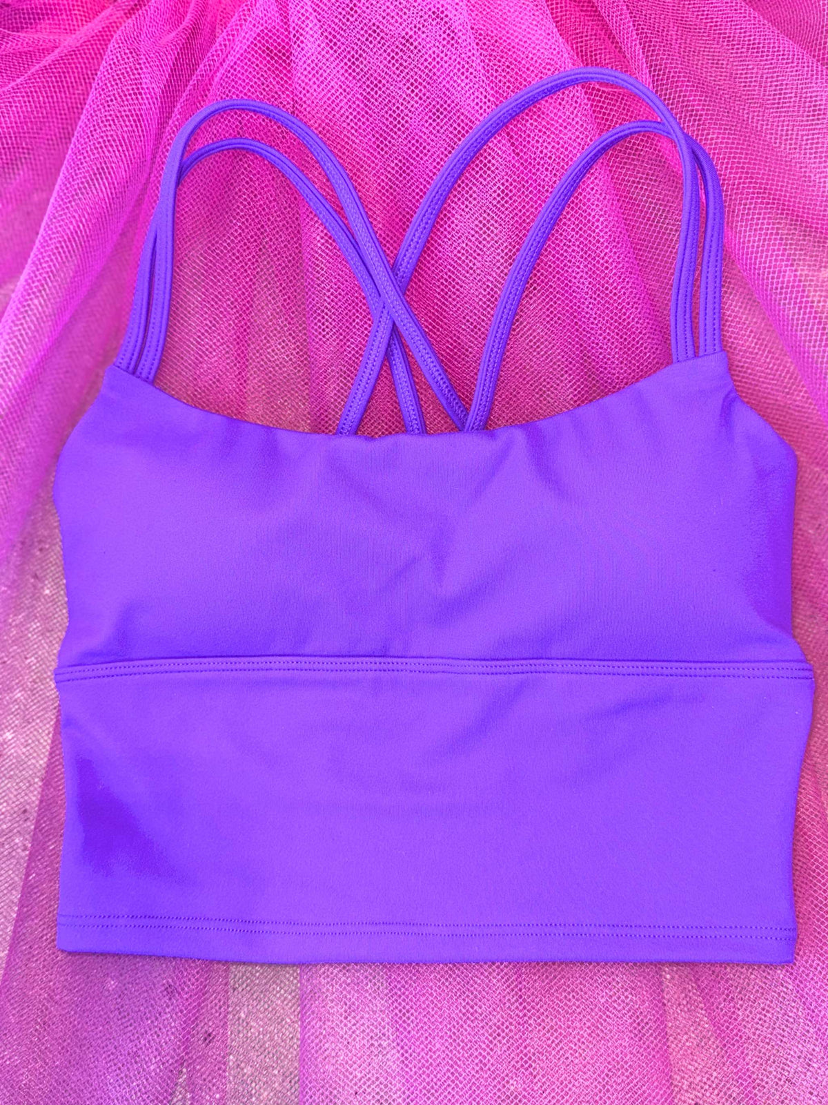 Double Strap Crop Top