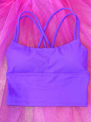 Double Strap Crop Top