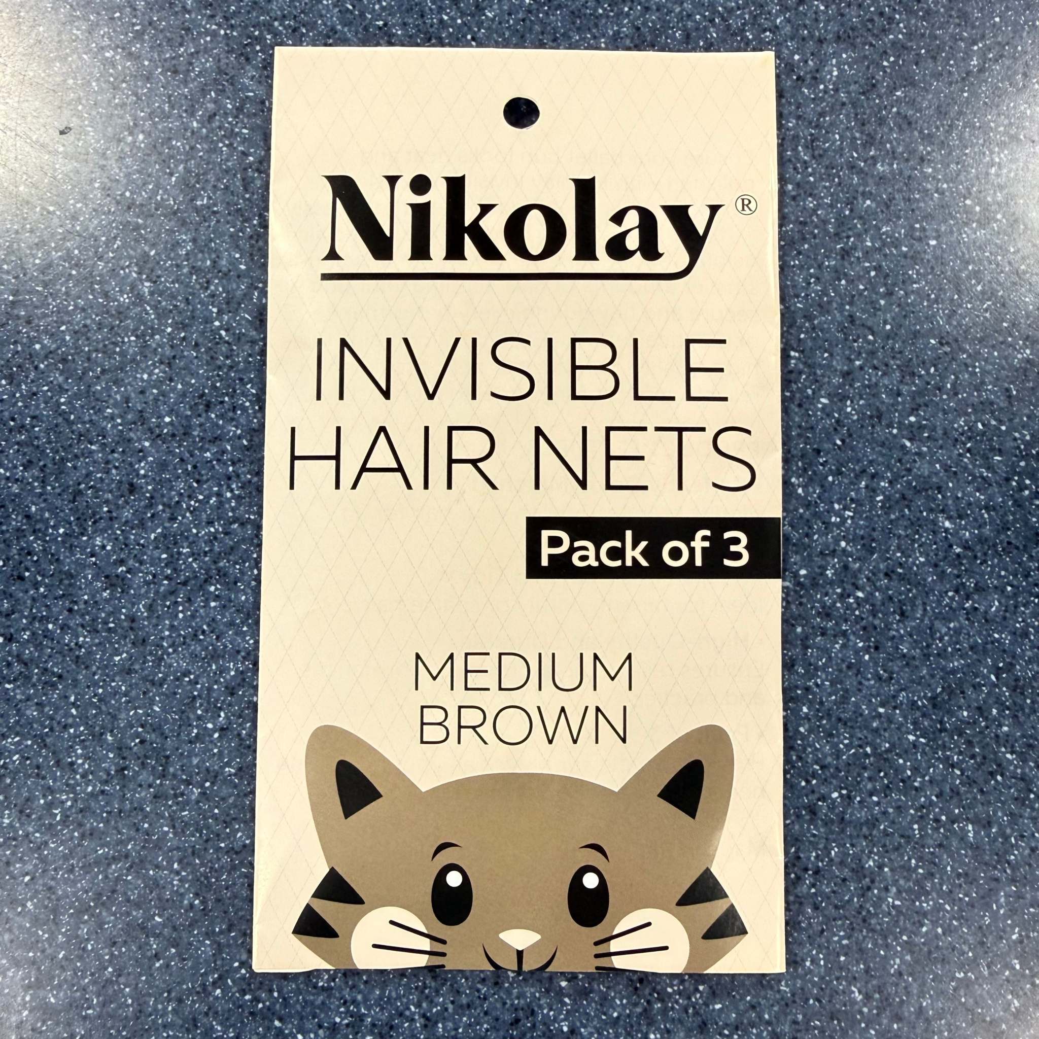 Nikolay Invisible Hair Nets - 3 Pack