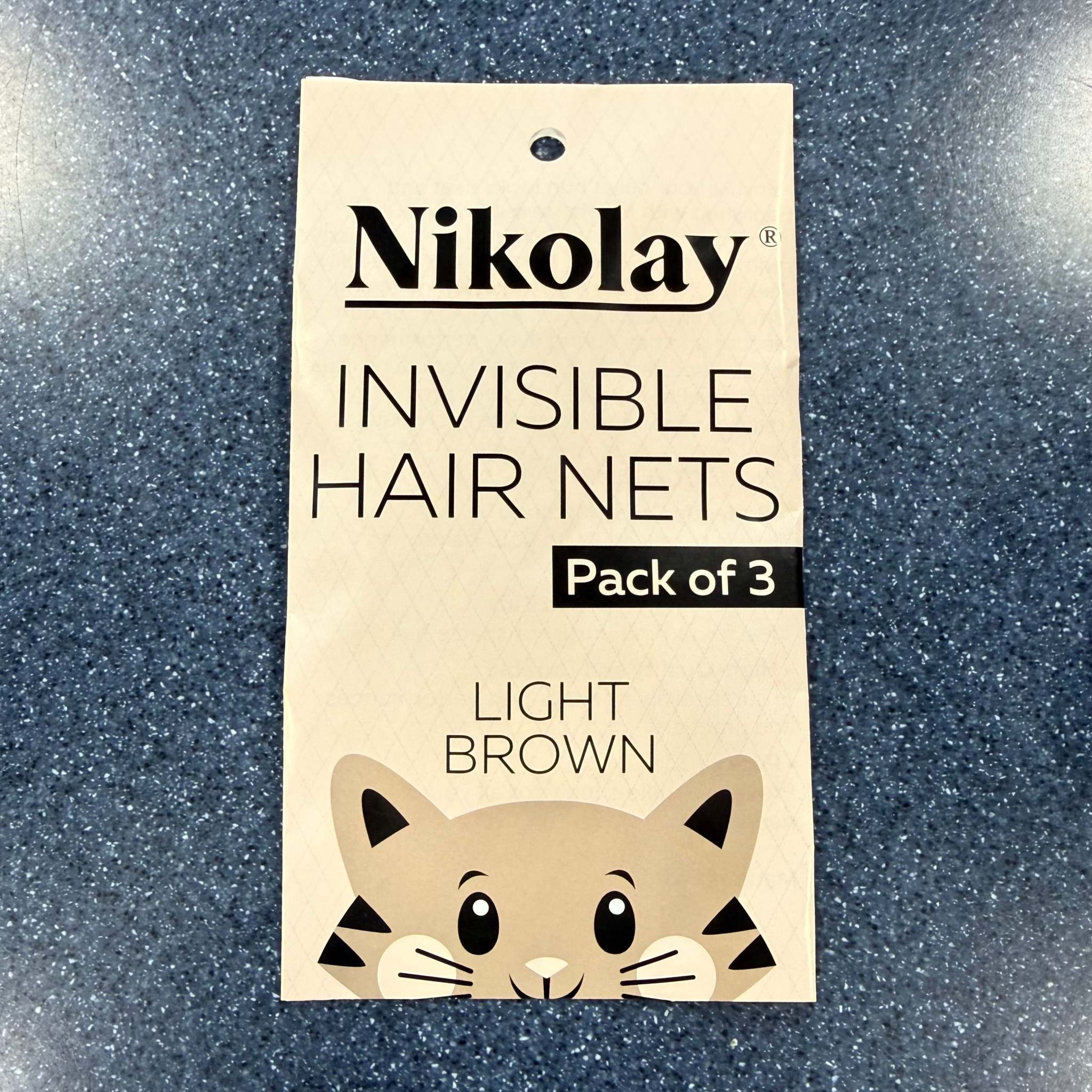 Nikolay Invisible Hair Nets - 3 Pack