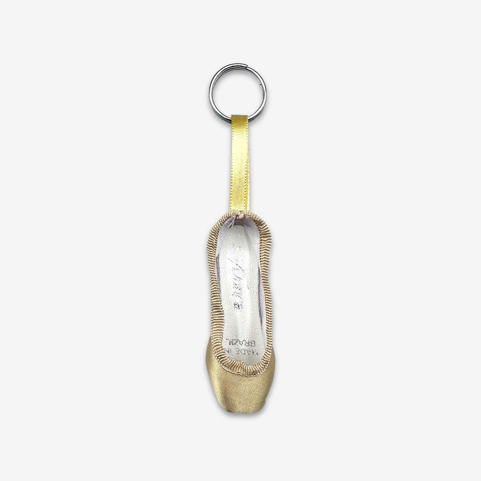 So Danca Mini Pointe Shoe Keychain KC40 – satin ballet pointe shoe keychain