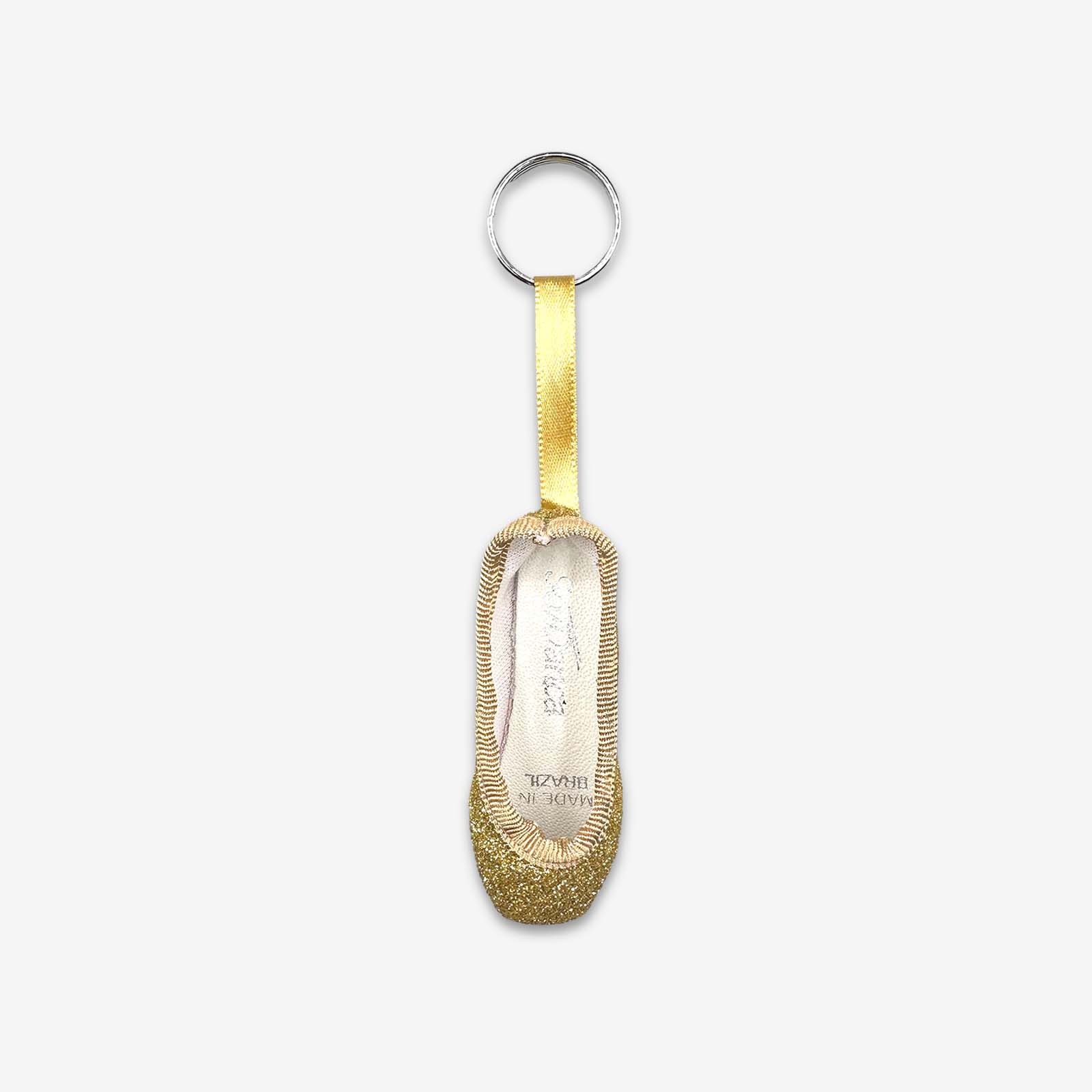 So Danca Mini Pointe Shoe Keychain KC40 – satin ballet pointe shoe keychain
