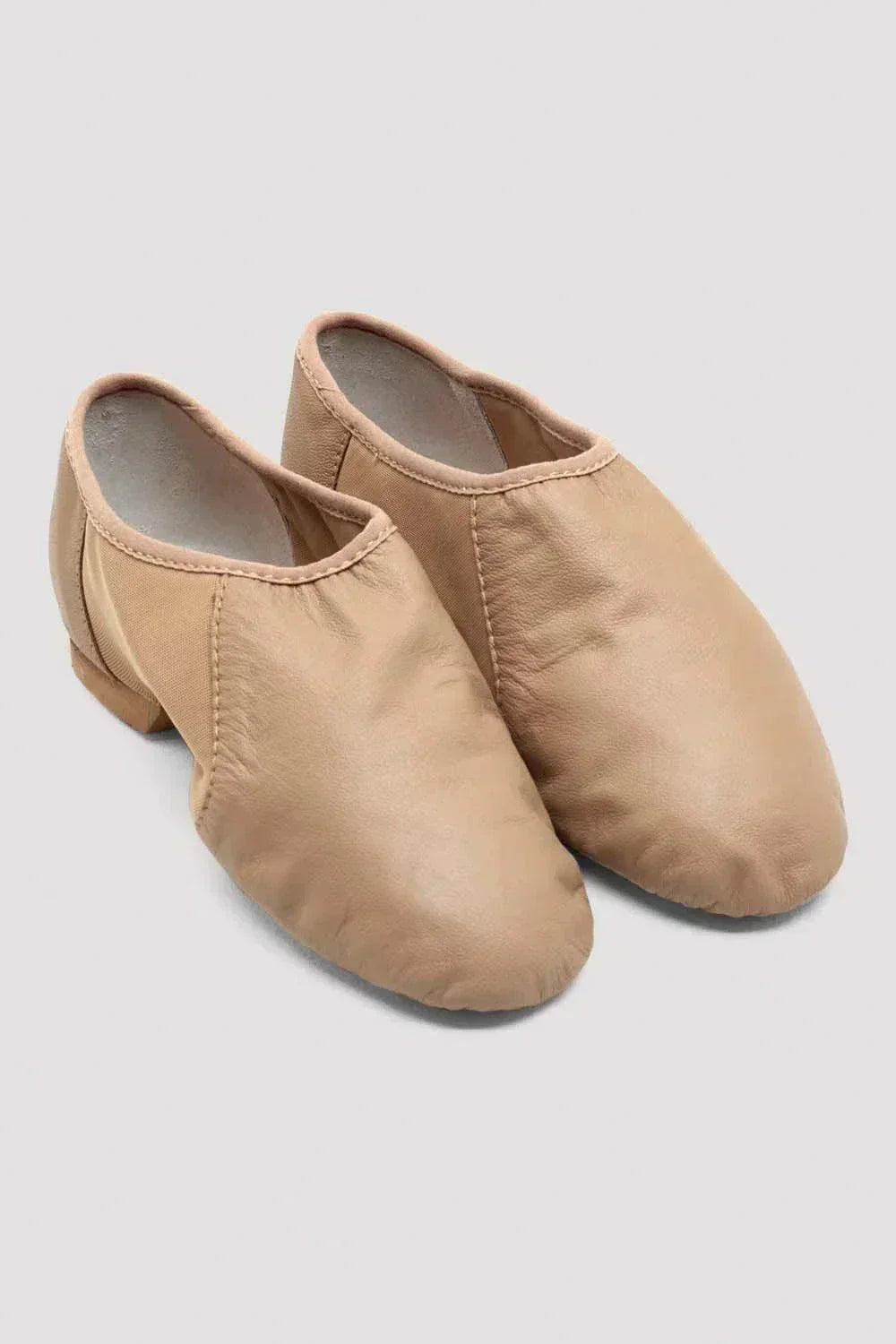 Bloch S0495L Neo-Flex leather jazz shoe adult tan