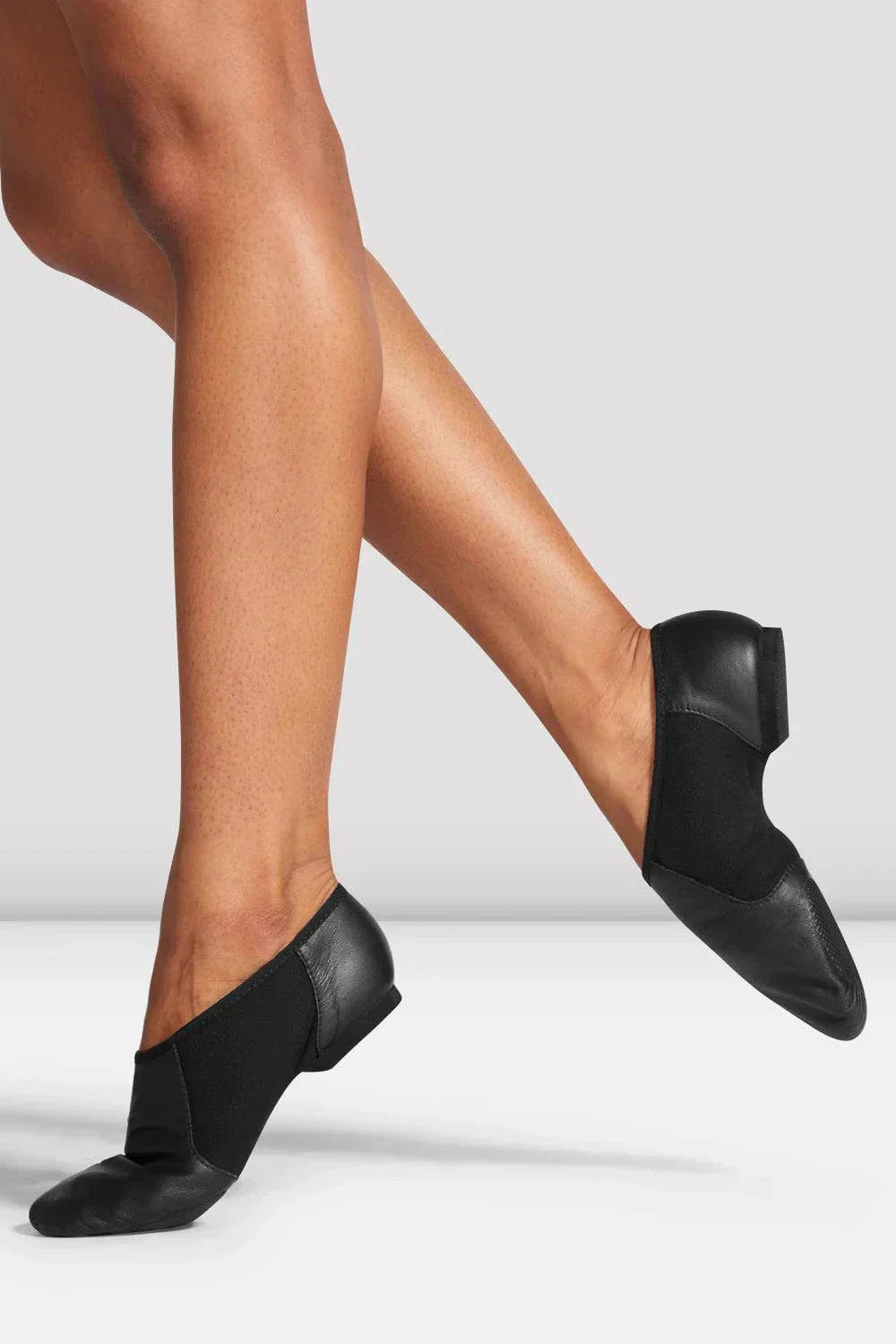 Bloch S0495L Neo-Flex leather jazz shoe adult black
