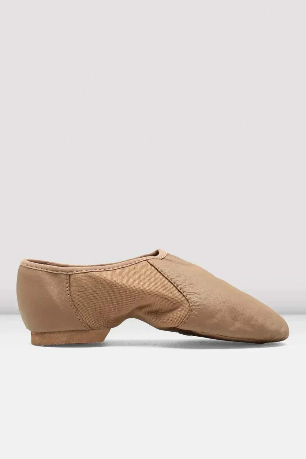 Bloch S0495L Neo-Flex leather jazz shoe adult tan