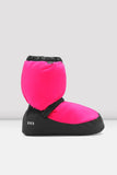Adult Warm Up Booties Warm-Up Boots Bloch Adult XS Fluorescent Pink 