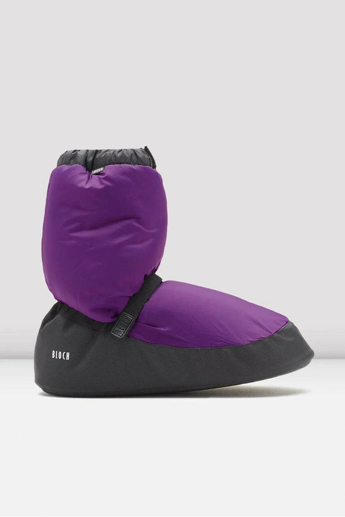 Adult Warm Up Booties Warm-Up Boots Bloch Adult XS Purple 