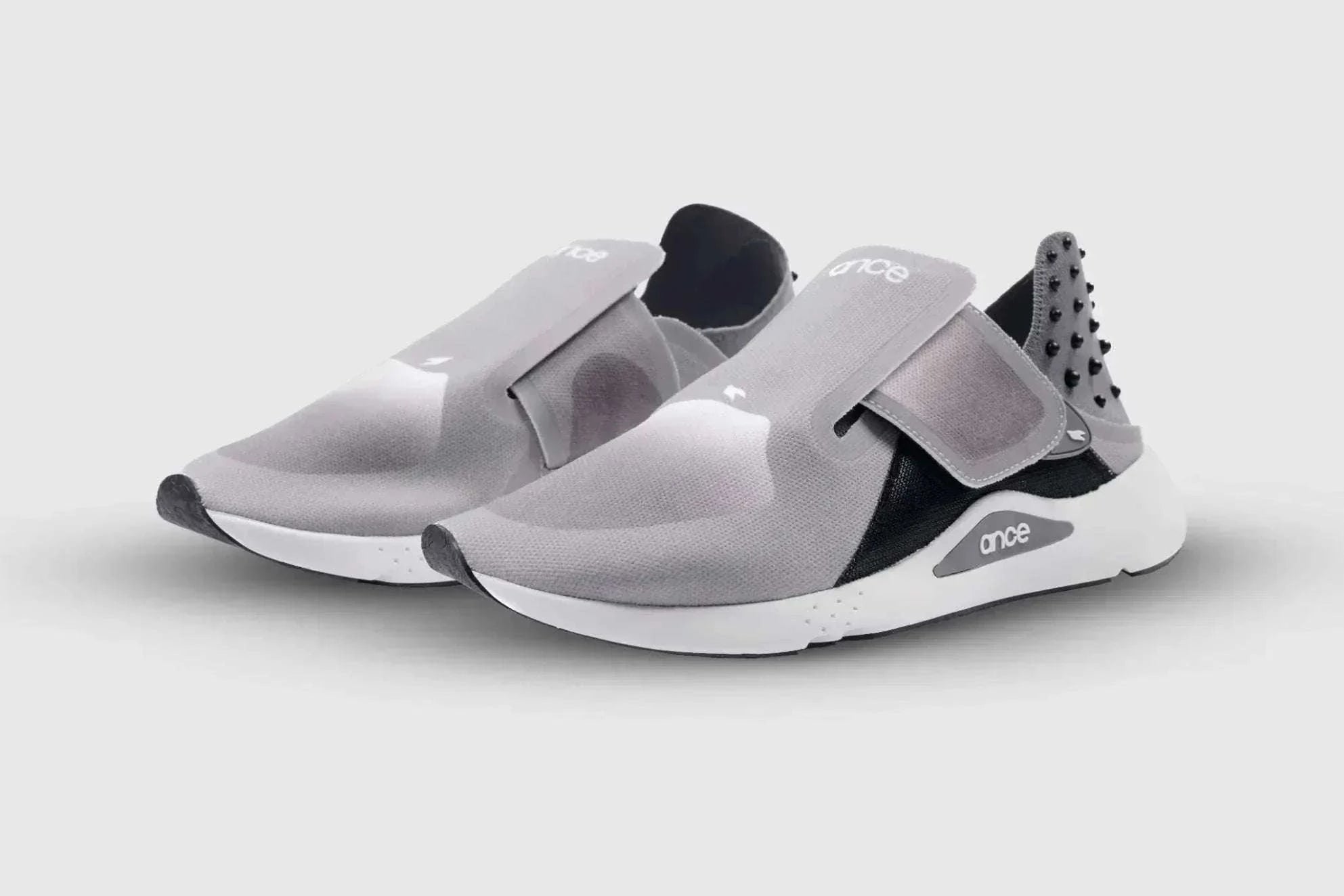 Ance Recovery Sneakers with wide toe box and adjustable strap for foot fatigue relief