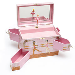Enchantmints Ballet School Musical Jewelry Box with twirling ballerina