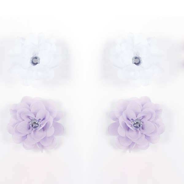Dasha Designs 3021 Chiffon Flower Tapties – handmade chiffon tap shoe flowers