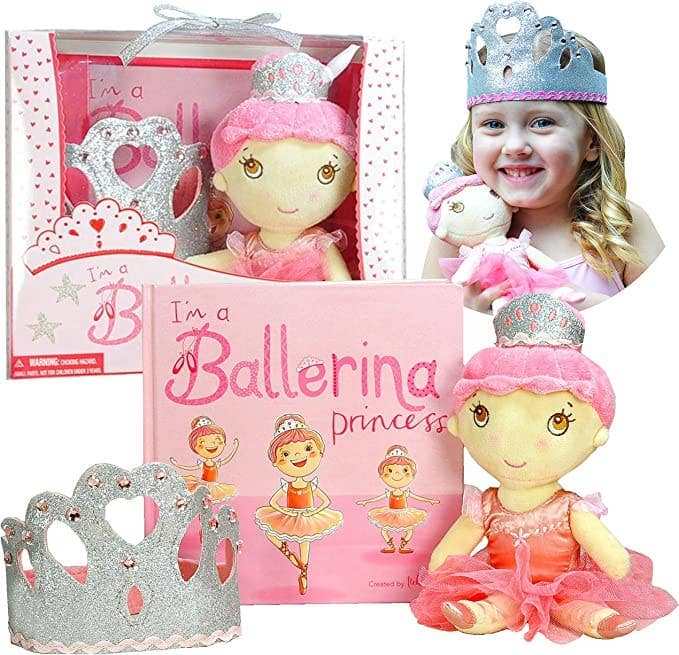 Ballerina Princess Gift Set Gifts Bearington Collection 