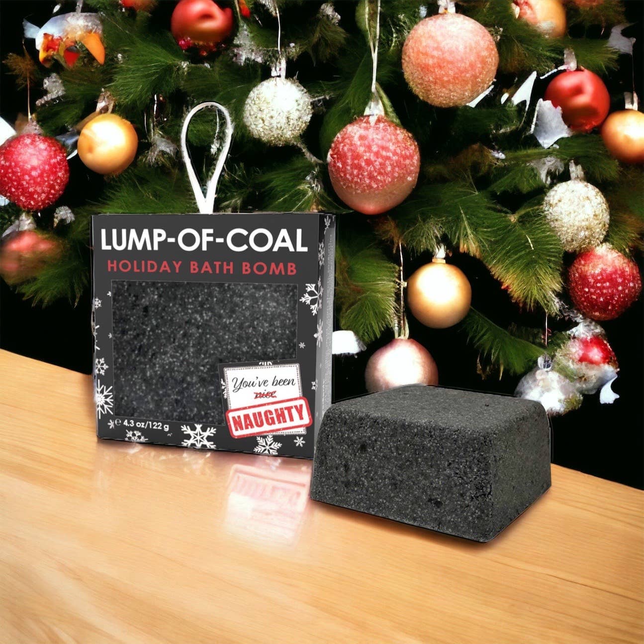Seriously Shea Lump-of-Coal | Holiday Bath Bomb