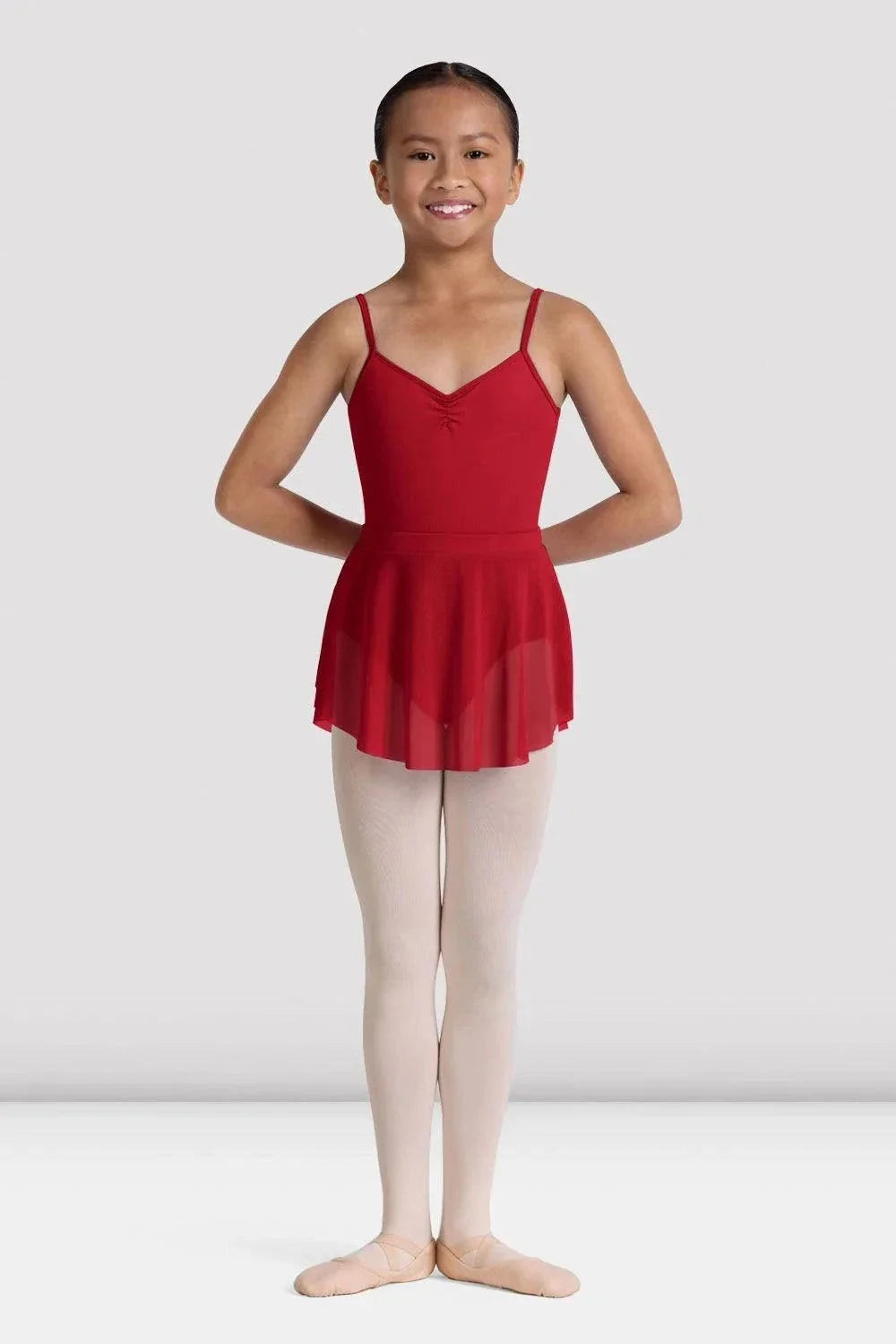 Bloch CR4211 Girls Viola Ballet Mesh Skirt with elastic waistband
