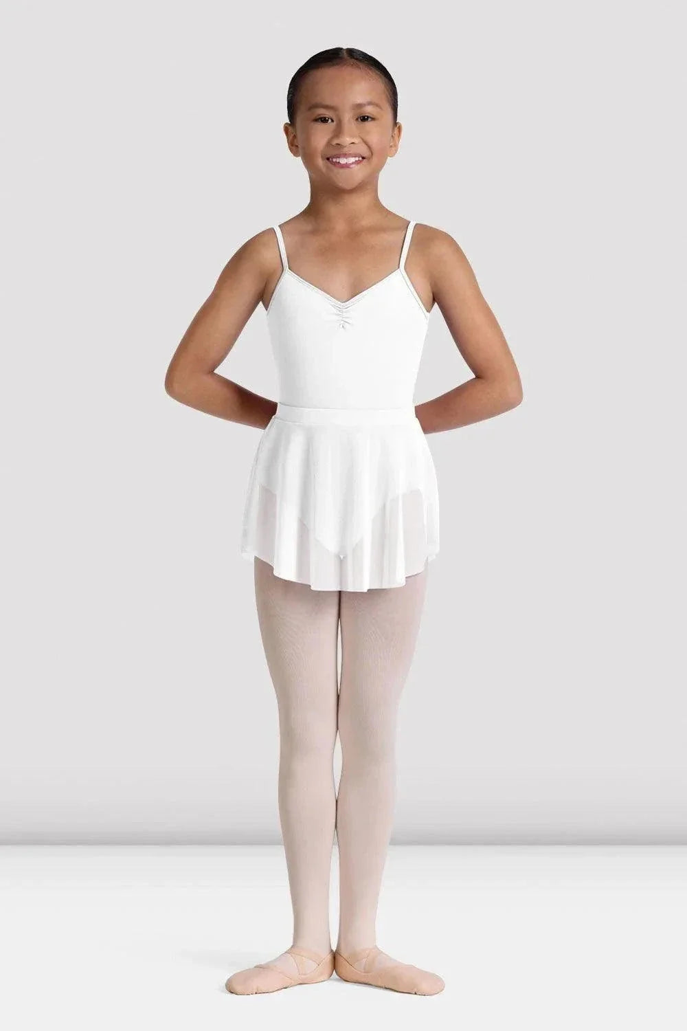 Bloch CR4211 Girls Viola ballet mesh skirt with elastic waistband