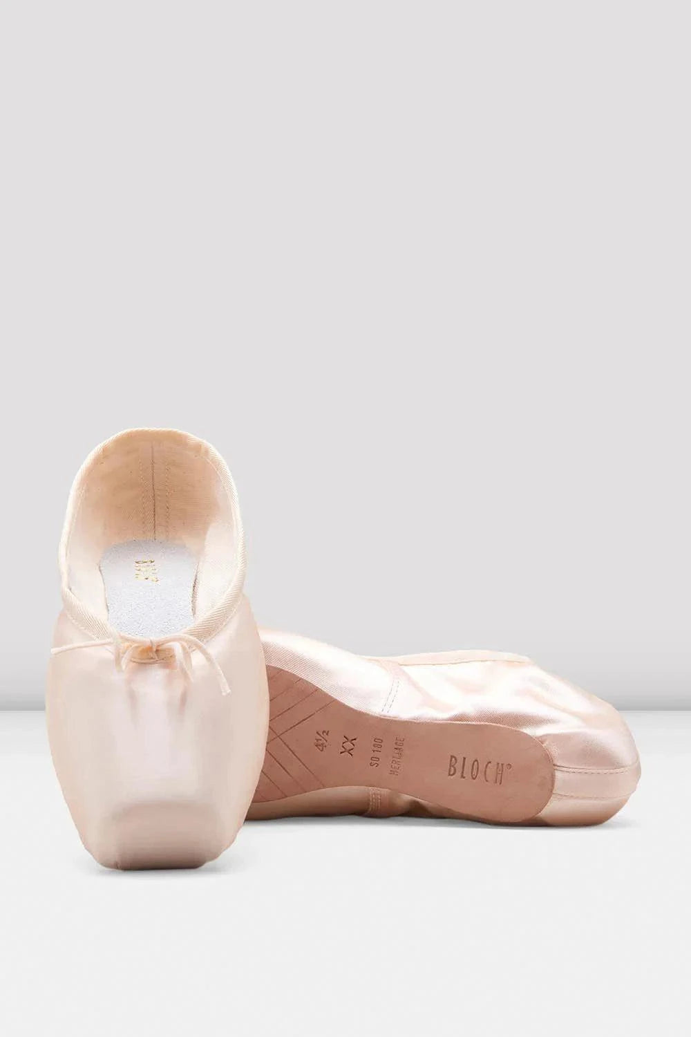 Bloch Heritage European Balance Pointe Shoes with low V-shaped vamp