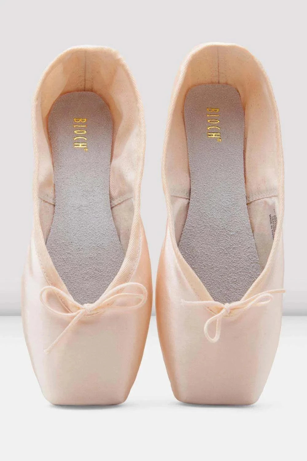 Bloch Heritage European Balance Pointe Shoes with low V-shaped vamp and curved shank