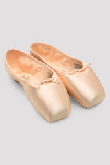 Mirella Whisper Bloch European Balance pointe shoes with soft suede outsole